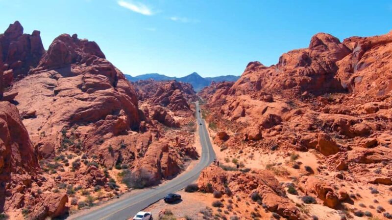 Las Vegas: Valley of Fire Seven Magic Mountains Welcome Sign - Key Points