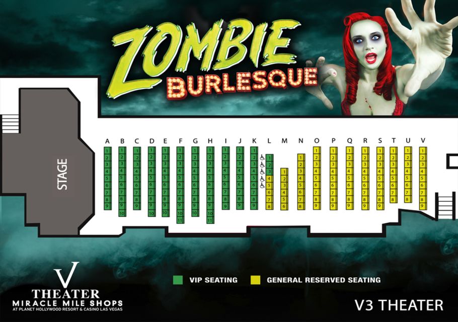 Las Vegas: Zombie Burlesque Comedy Musical Show Ticket - Show Description