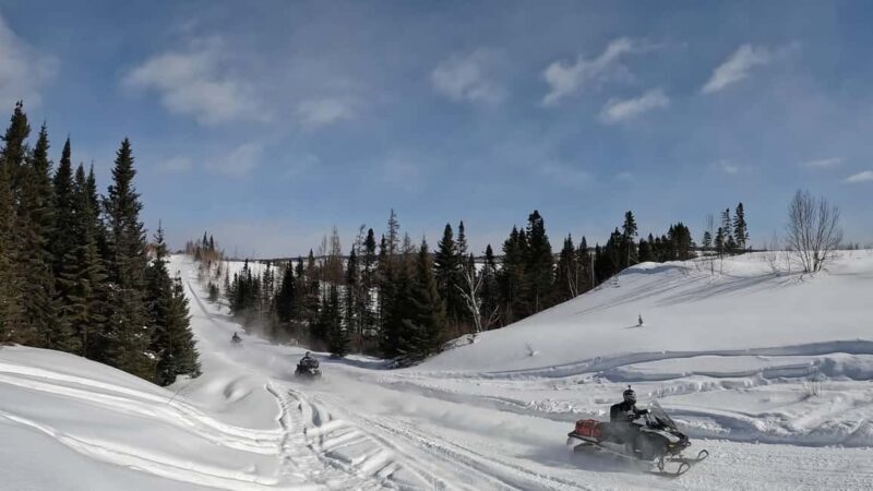 L'Ascension: Snowmobiling Upper Laurentians 2hrs - Key Points