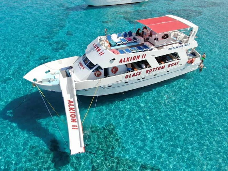 Latchi: Blue Lagoon Glass Bottom Boat Cruise with Drinks - The Sum Up