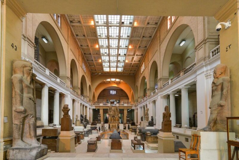 Layover Tour to Pyramids, the Museum, Bazaar and Light Show - Itinerary Highlights