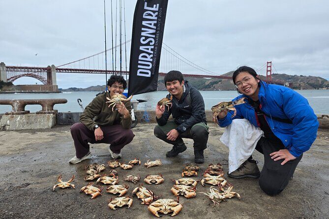 Learn to Catch and Cook Crab under Golden Gate Bridge SF - Key Points