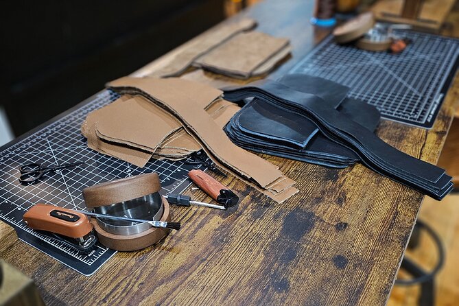 Leather Handbag Sip and Stitch at Rob Hall Design Studios - Health and Safety Considerations