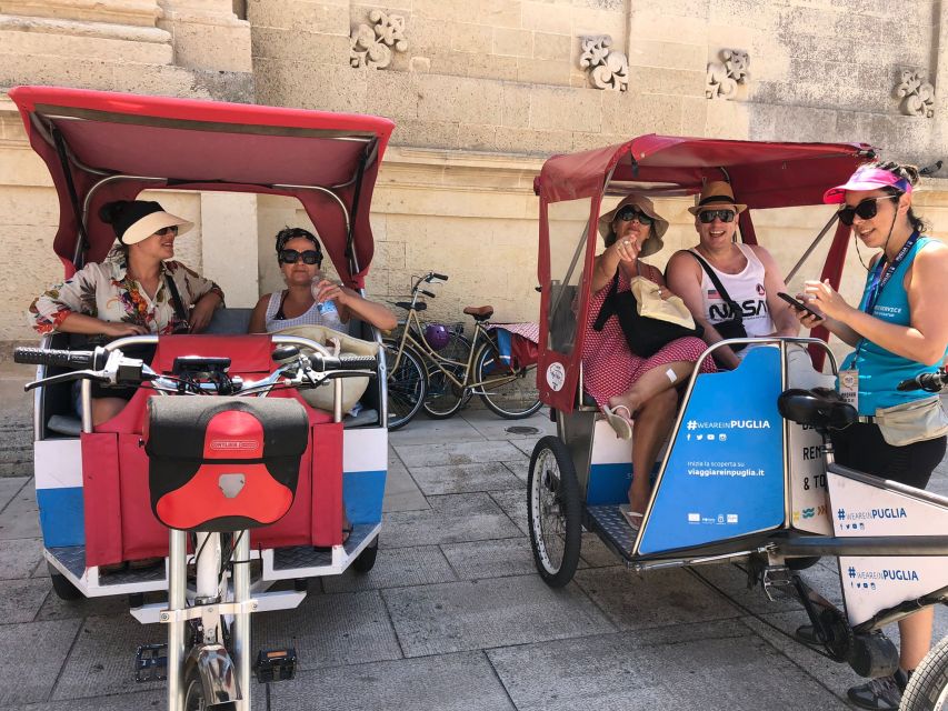 Lecce Wine Tour: Rickshaw Guided Tour & Wine Tasting - Transportation and Guidance