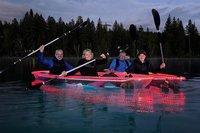 LED Illuminated Sunset Clear Kayak Tour //Kalispell, MT// - Practical Details: What to Know Before Booking