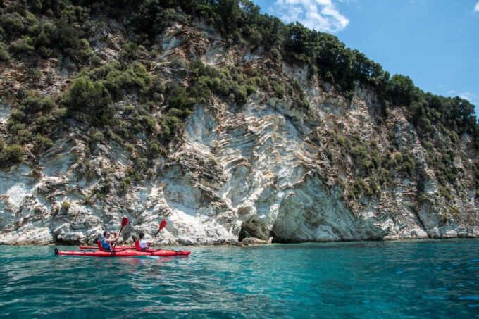 Lefkada: Full Day Sea Kayaking Tour - Kayaking and Snorkeling Activities