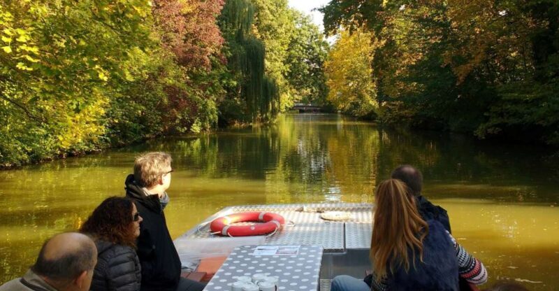 Leipzig: City History Canal Sightseeing Tour on a Motorboat - Key Points
