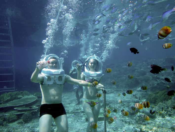 Lembongan: Seawalker and Tour Lembongan 3 Spot - Seawalker Experience Details