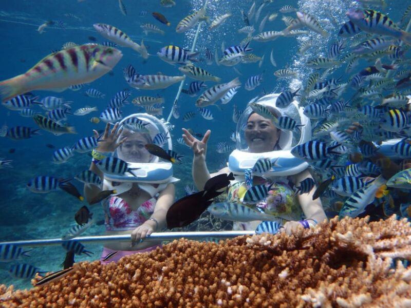 Lembongan: Seawalker and Tour Lembongan 3 Spot - Included Amenities and Transfers