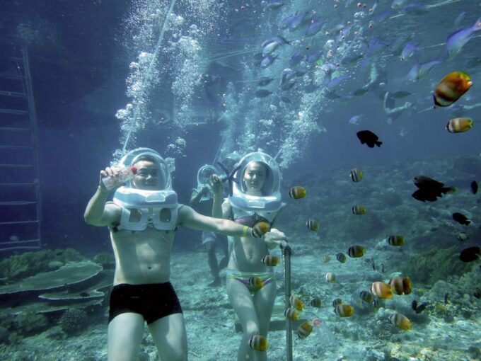 Lembongan: Seawalker and Tour Lembongan 3 Spot - Arrival and Pickup Information