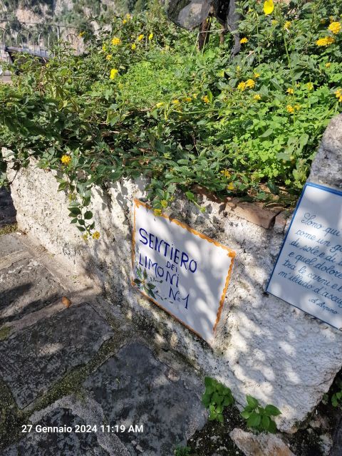 Lemon Path - Amalfi Coast - What to Bring for the Hike