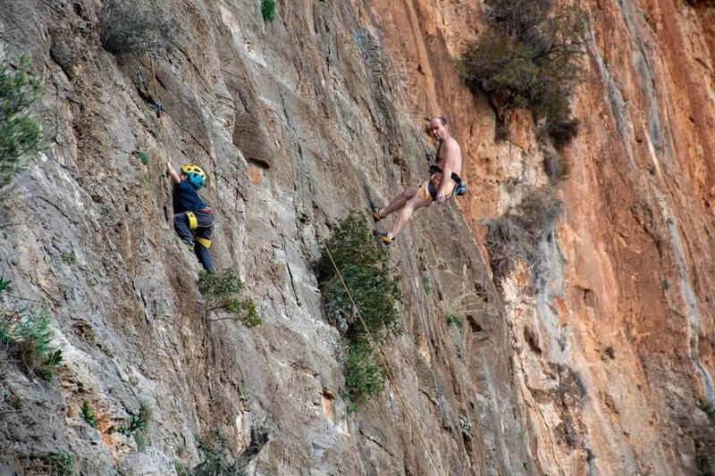 Leonidio: Rock Climbing Coaching Session with a Guide - Key Points
