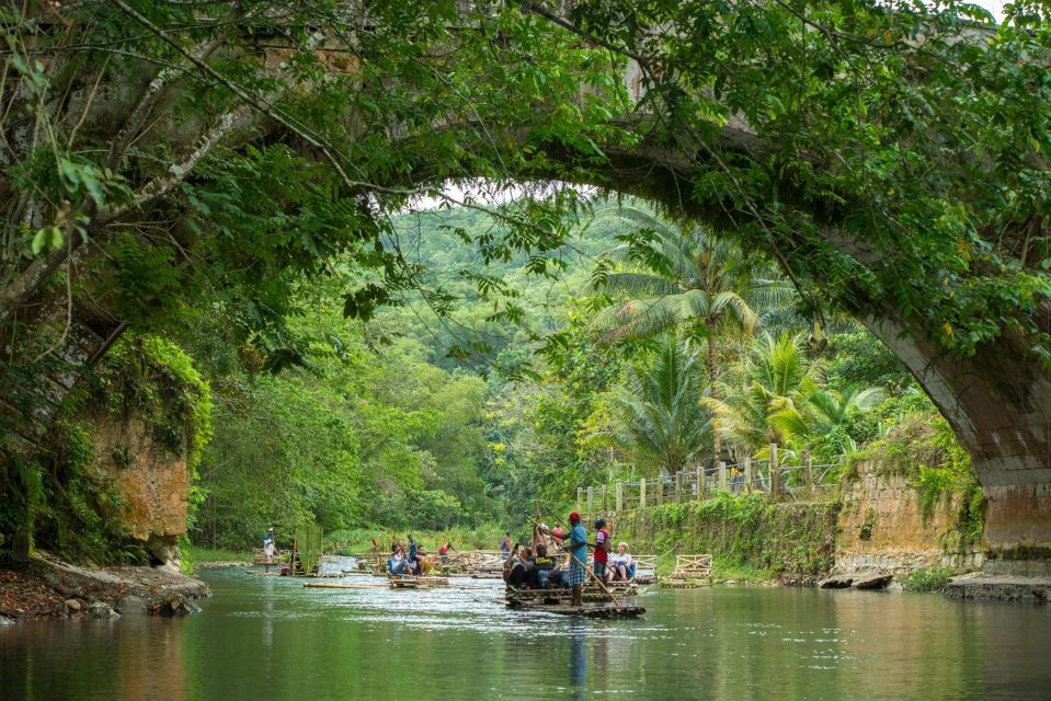 Lethe Bamboo Rafting Cruise Experience From Falmouth Hotels - Limestone Foot Massage