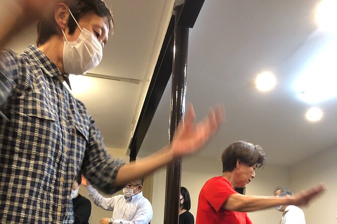 Let's Dance Bon Odori Japanese Folk Dance Near Tsutenkaku - Vibrant Bon Odori Dance Tradition