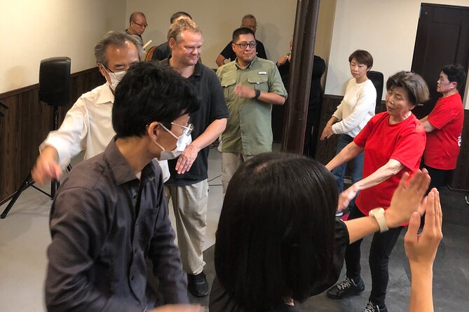 Let's Dance Bon Odori Japanese Folk Dance Near Tsutenkaku - Immersive Cultural Experience