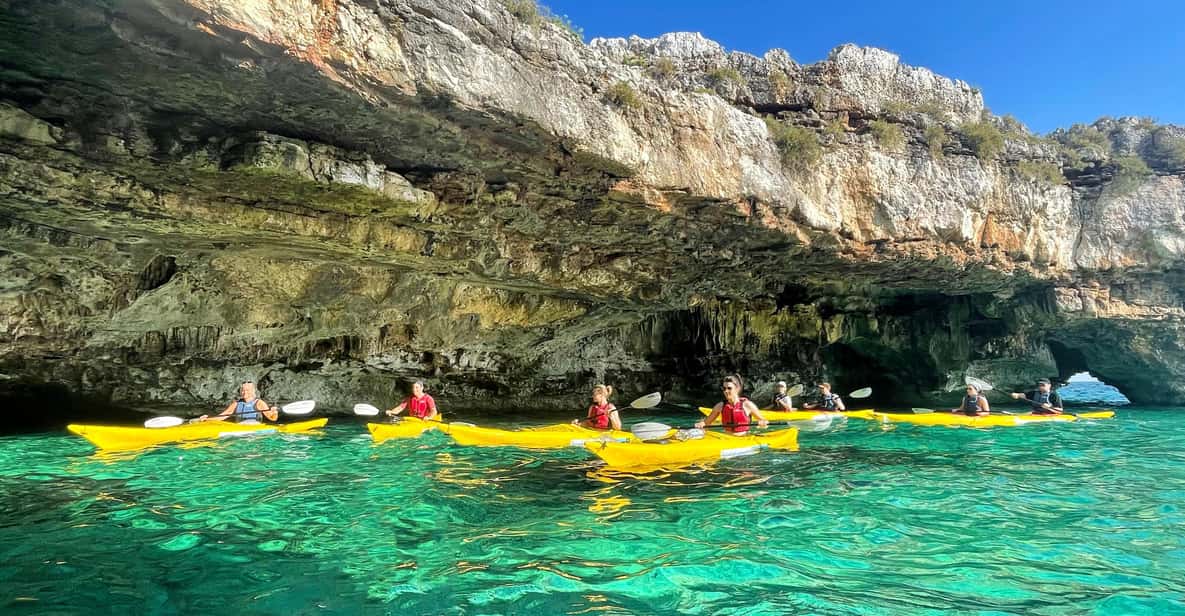 Leuca Kayak Tour + Swimming + Speleo-Trek in Cave - Tour Overview