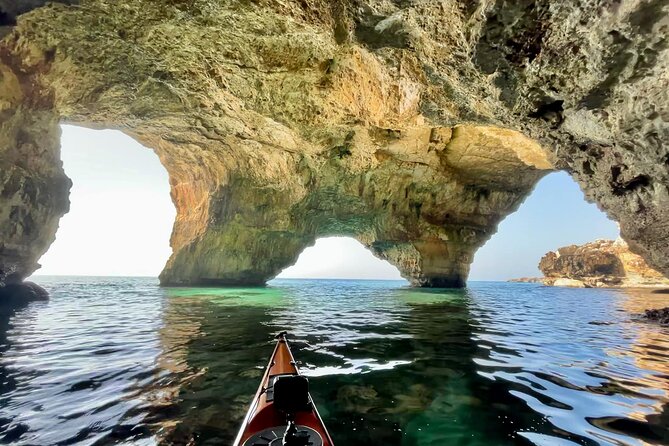 Leuca Kayak Tour With Swimming Stop and Speleo-Trek in a Cave - Activity Highlights