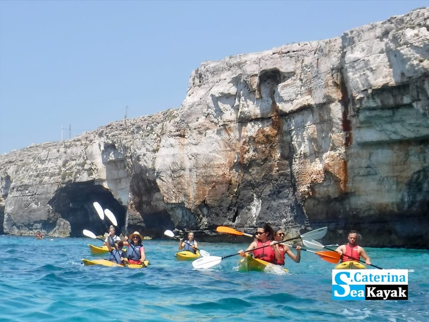 Leuca Kayak Tour With Swimming Stop and Speleo-Trek in Cave - Key Points