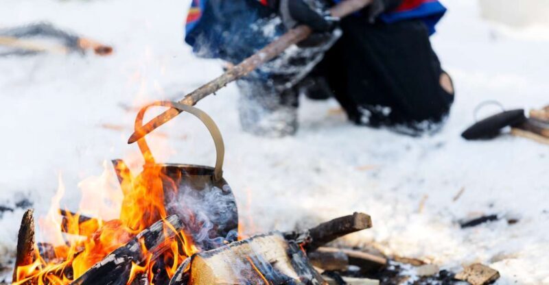 Levi: Ice Fishing by Snowmobile - The Itinerary in Detail