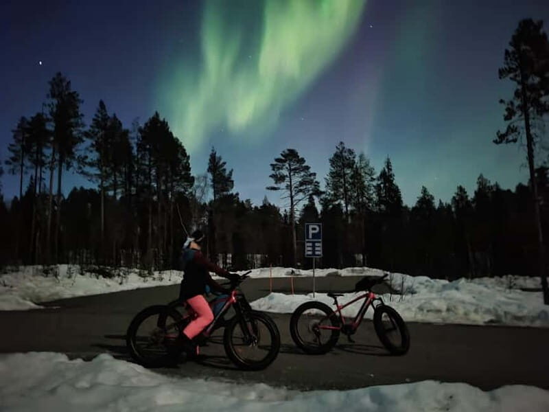 Levi Lapland: Easy E-fatbiking to search Northern Lights - The Equipment and Comfort