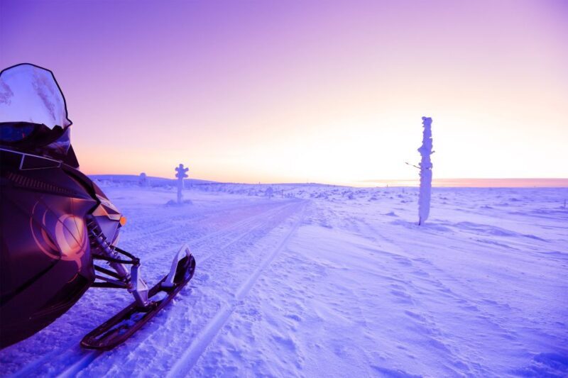 Levi: Snowmobile Tour to Snow Village - The Highlight: The Snow Village