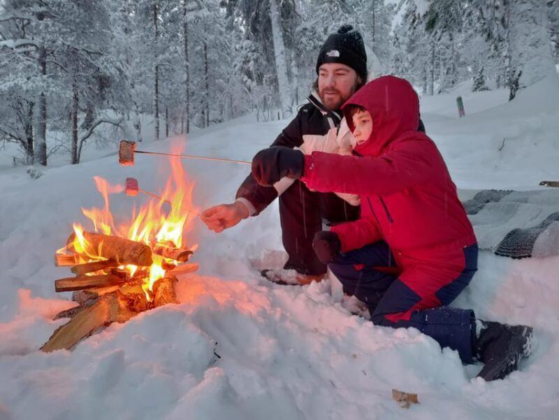Levi: Snowshoeing and Marshmallow Grilling in the Snow - Final Drop-off and Reflection