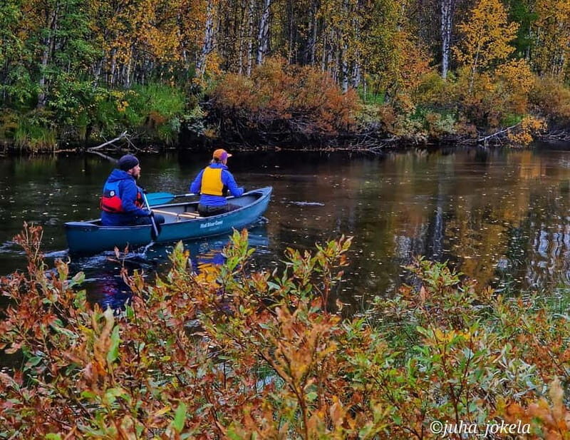 Levi: Wilderness Canoeing on the Kapsajoki River - An Authentic Arctic Canoeing Experience