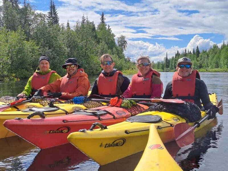 Levi: Wilderness Canoeing on the Kapsajoki River - Transportation and Group Size
