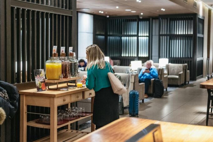LHR London Heathrow Airport: Plaza Premium Lounge - Accessibility Features