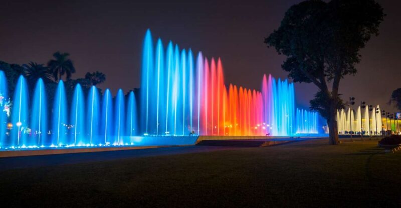 Lima: Magic Water Circuit Light Show Tour With Pickup - Key Points