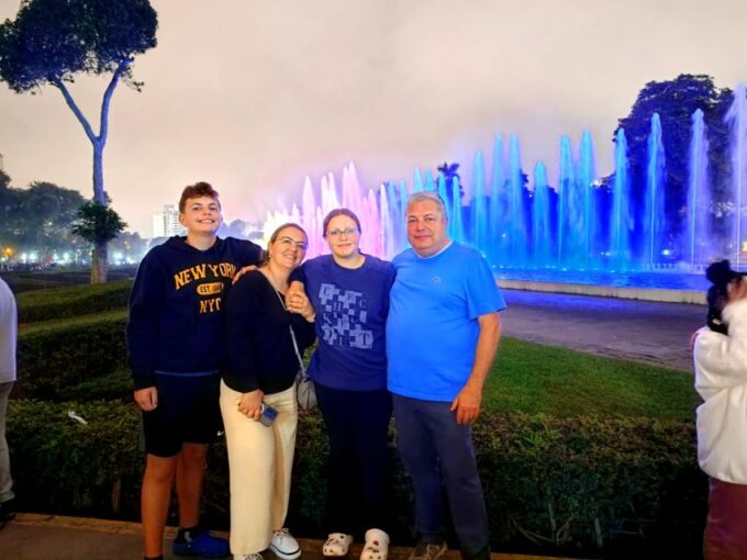 Lima: Magic Water Circuit Light Show Tour With Pickup - Booking Information