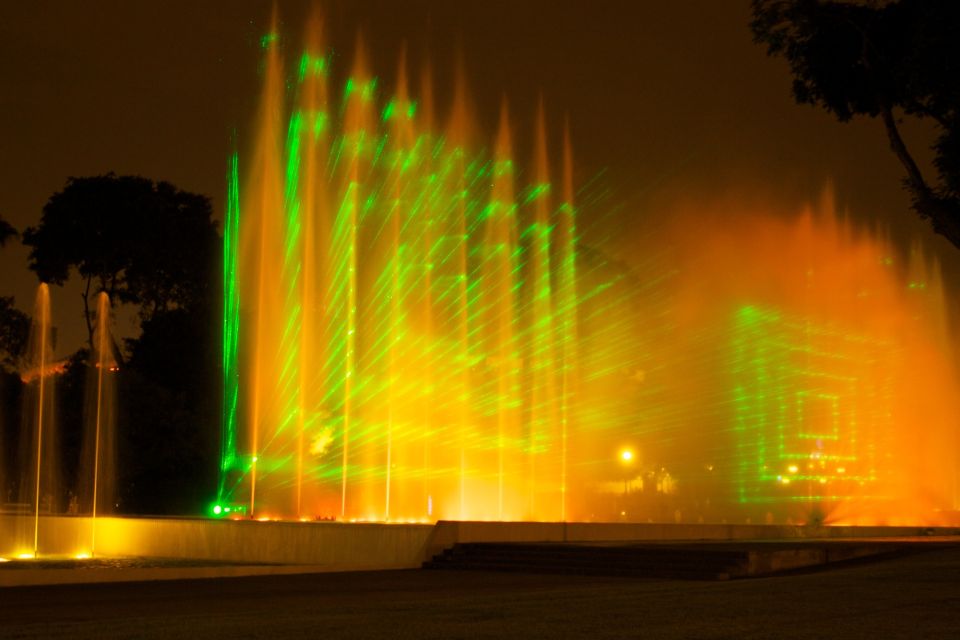 Lima: Magical Water Circuit & Dinner Show - Booking and Availability