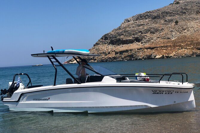 Lindos Rent a Boat - Axopar 25 CT - Half Day - Introduction: A Yacht Experience Worth Considering