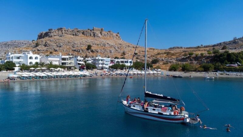 Lindos: Sailboat Cruise with Prosecco and more - A Closer Look at the Lindos Sailboat Cruise