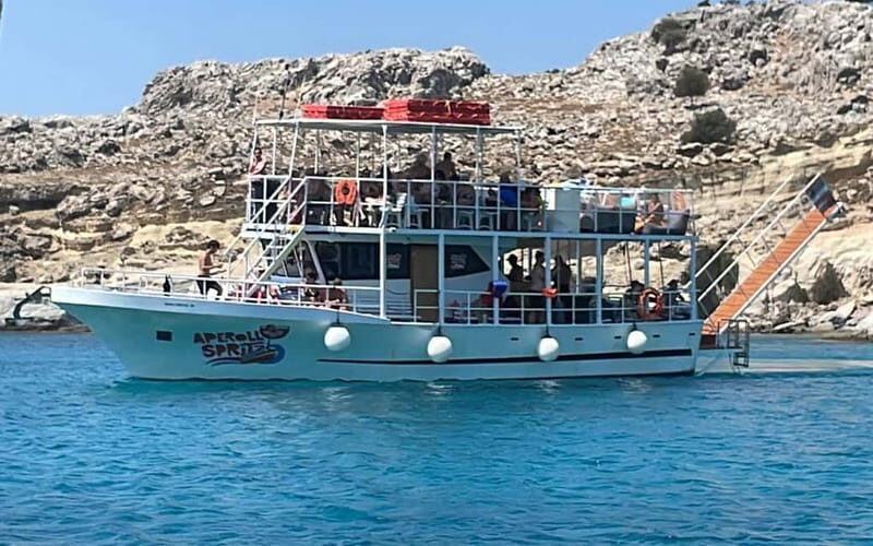 Lindos: The Aperoll Spritz boat trip, 4 swim stops - Lindos: The Aperoll Spritz Boat Trip with 4 Swim Stops — A Detailed Review