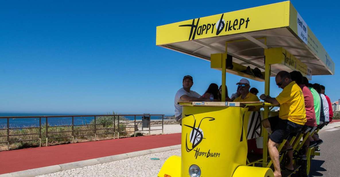 Lisbon: 1-Hour Beer or Sangria Bike Sightseeing Tour - Key Points