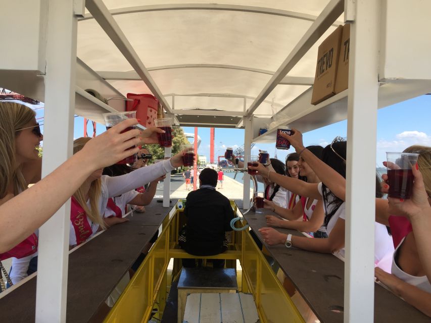 Lisbon: 1-Hour Beer or Sangria Bike Sightseeing Tour - Route and Landmarks