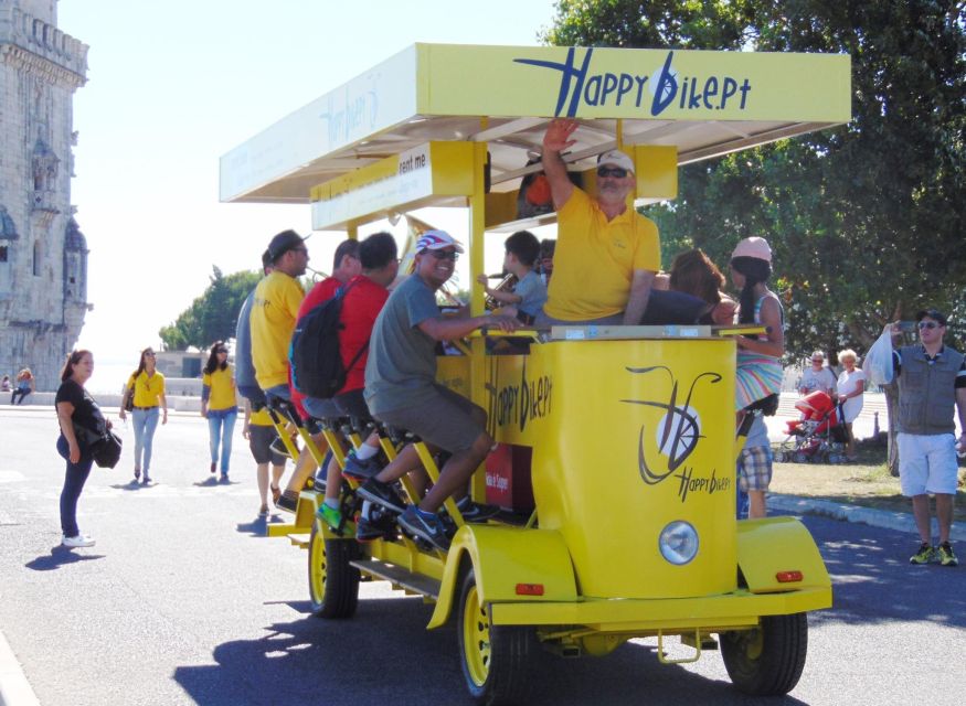 Lisbon: 1-Hour Beer or Sangria Bike Sightseeing Tour - Booking Your Tour