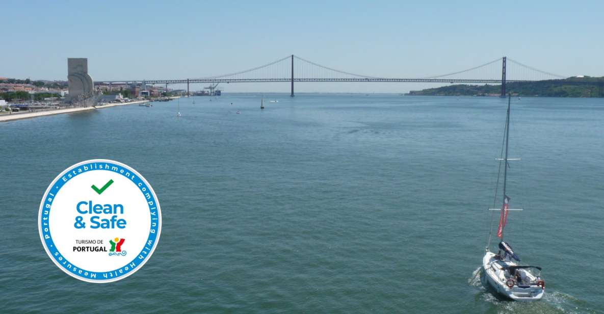 Lisbon 1H Private Tour by SAILBOAT / SAIL or POWER CATAMARAN - Key Points