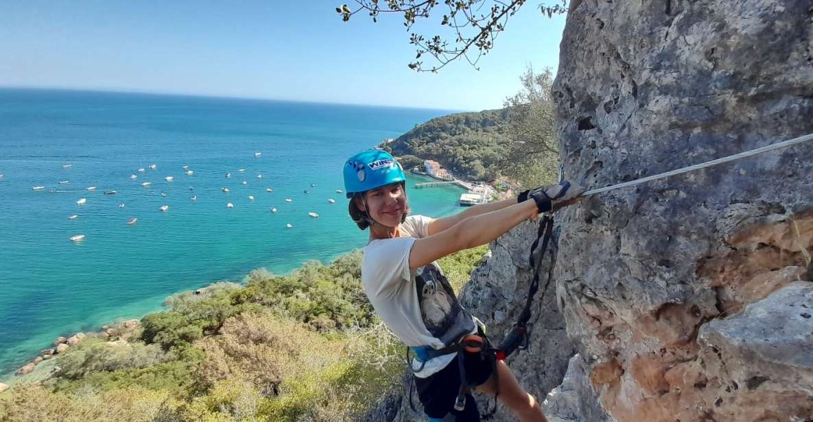 Lisbon: Arrábida Natural Park Via Ferrata & Abseiling Trip - Activities and Equipment