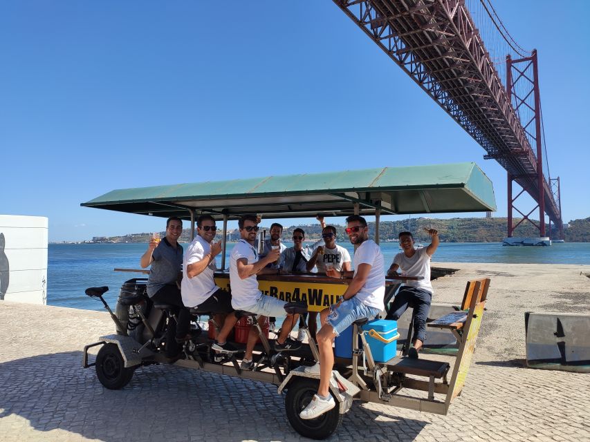 Lisbon: Beer Bike Tour With Sangria and Beer - Duration and Language Options