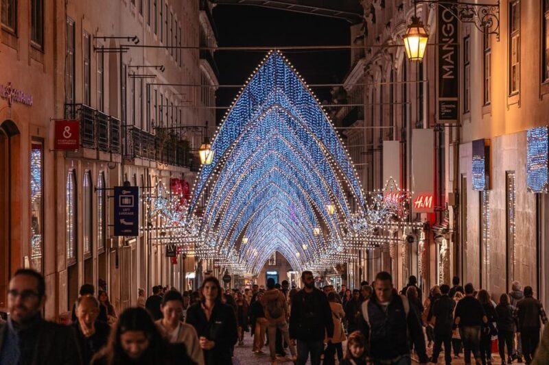 Lisbon: Christmas Flexible Walking Tour - Ending Your Tour