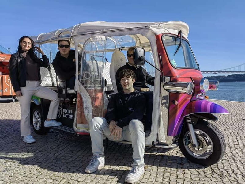 Lisbon: City Highlights Tuk-Tuk Guided Tour with Pickup - The Sum Up