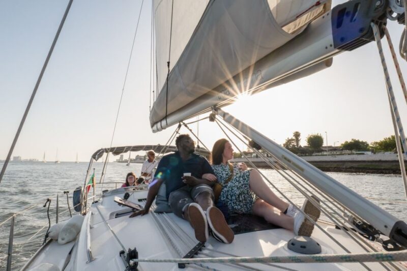 Lisbon: Daytime/Sunset/Night City Sailboat Tour with Drink - An Authentic Lisbon Perspective by Water