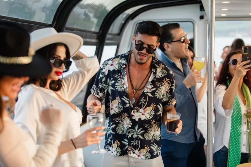 Lisbon: DJ Party on a Luxe Boat, Open Bar, Snacks, at Sunset - Key Points