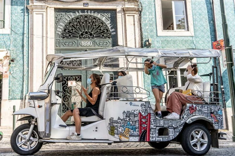 Lisbon: Food Tasting Tour by Tuk Tuk with 2 Stops - Key Points