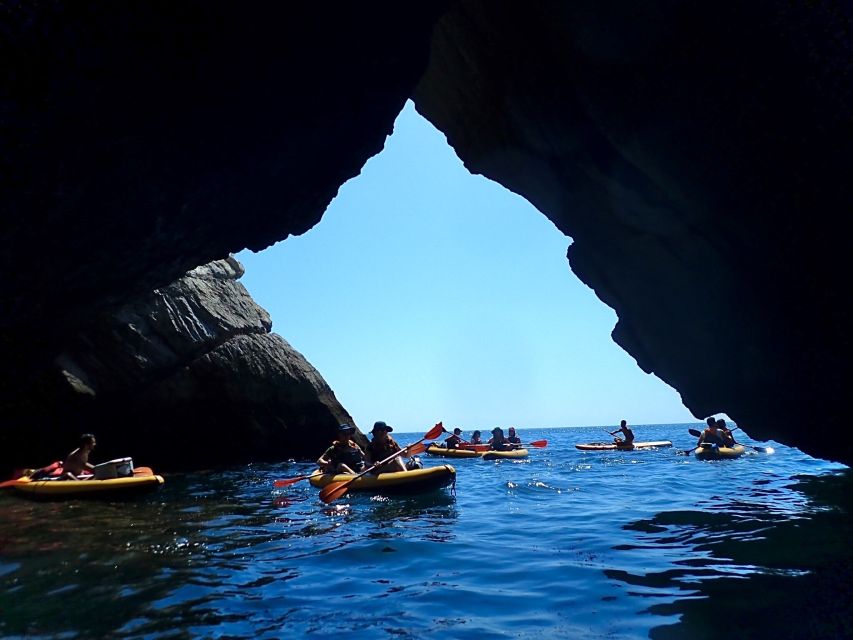 Lisbon: Full-Day Sesimbra Kayak Tour With Picnic - Explore Boca De Tamboril Cave