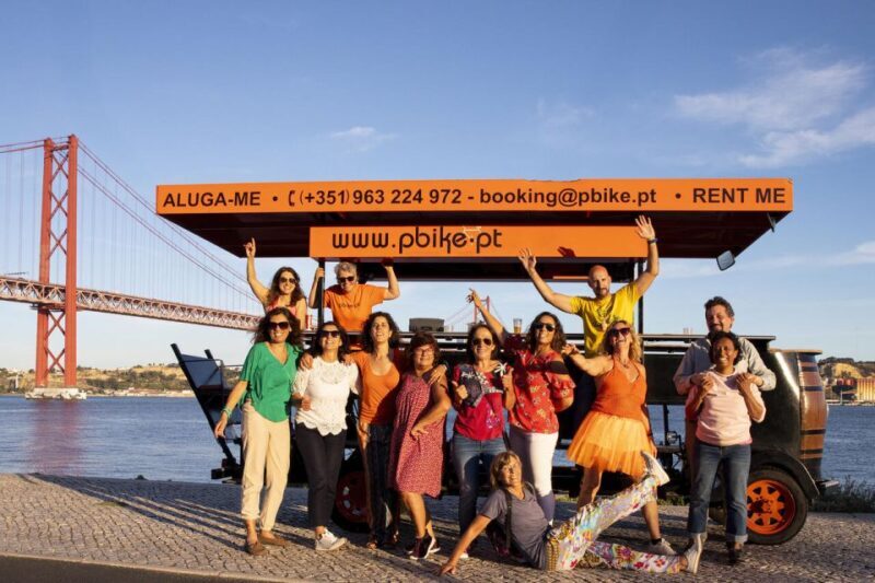 Lisbon: Fun Beer Bike by the Seafront - Price & Value