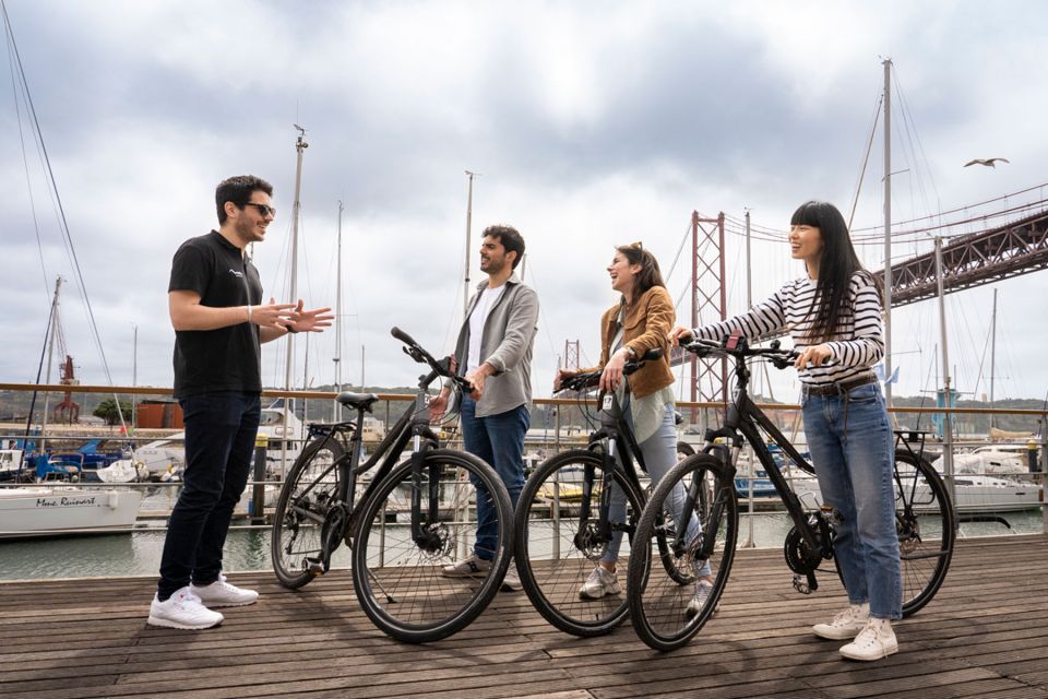 Lisbon: Guided Bike Tour, Helicopter Flight, and Boat Trip - Package Inclusions and Exclusions