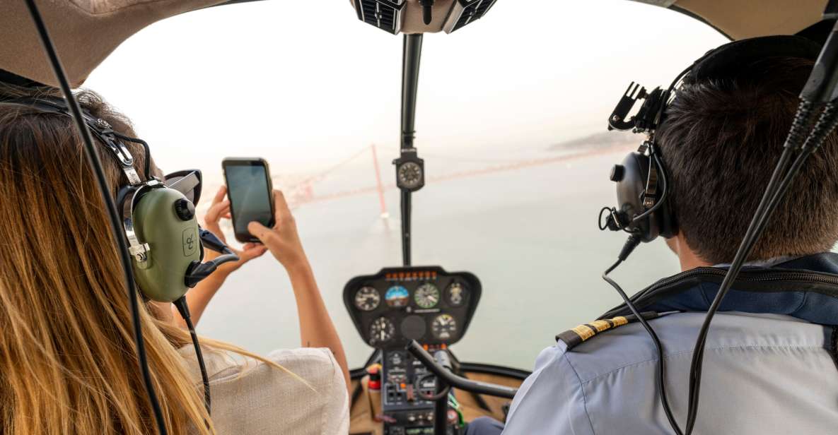 Lisbon: Guided Bike Tour, Helicopter Flight, and Boat Trip - Meeting Point and Duration